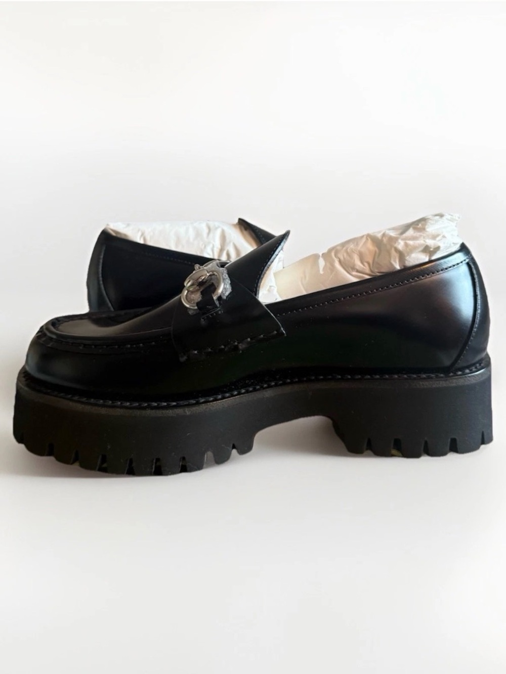 GUCCI Women’s Lug Sole Horsebit Loafers